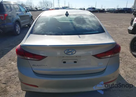 2017 Hyundai Elantra Se из США, поврежденный, VIN 5NPD84LF9HH078227